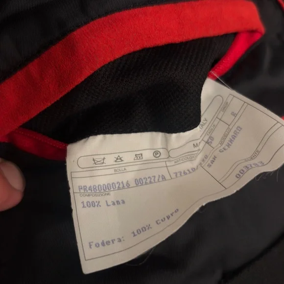 ISAIA San Gennaro Men's Black Wool Coat EU 50 Made in Italy - Picture 9 of 15